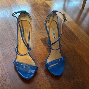 Steve Madden Blue Women's Strappy Heels